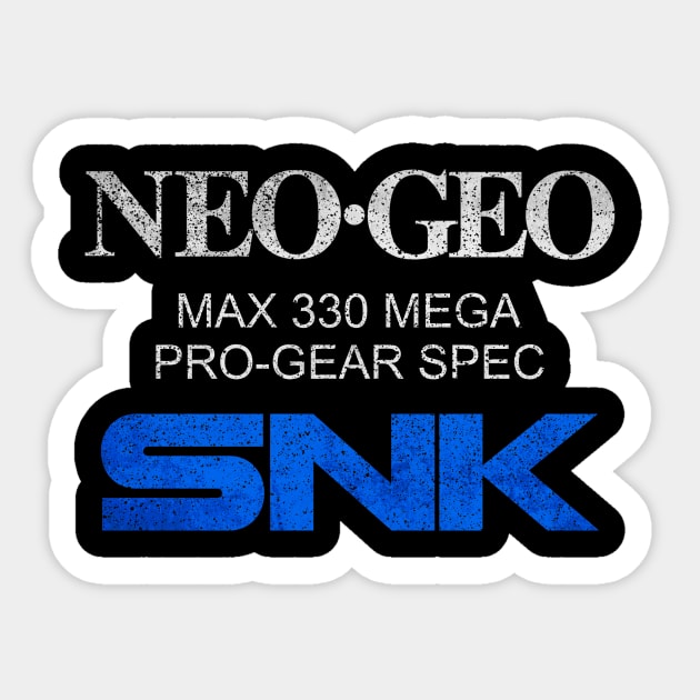 Neo Geo Pro-Gear Spec - Neo Geo - Sticker | TeePublic